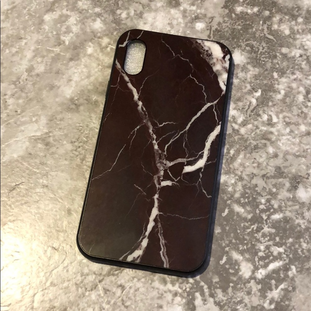Roxxlyn Genuine Marble IPhone X Case